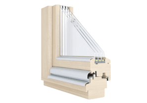 Super passive wooden windows WWLHOUSES