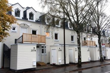 Timber panel multi storey manufactured by WWL Houses